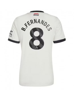 Manchester United Bruno Fernandes #8 Rezervni Dres 2024-25 Kratak Rukavima